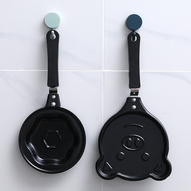 Creavtive Bear Shape Fry Egg Pancakes Mini Frying Pan Cauldron Housewares Various Kitchen Shaper Fried Tool Breakfast Tool