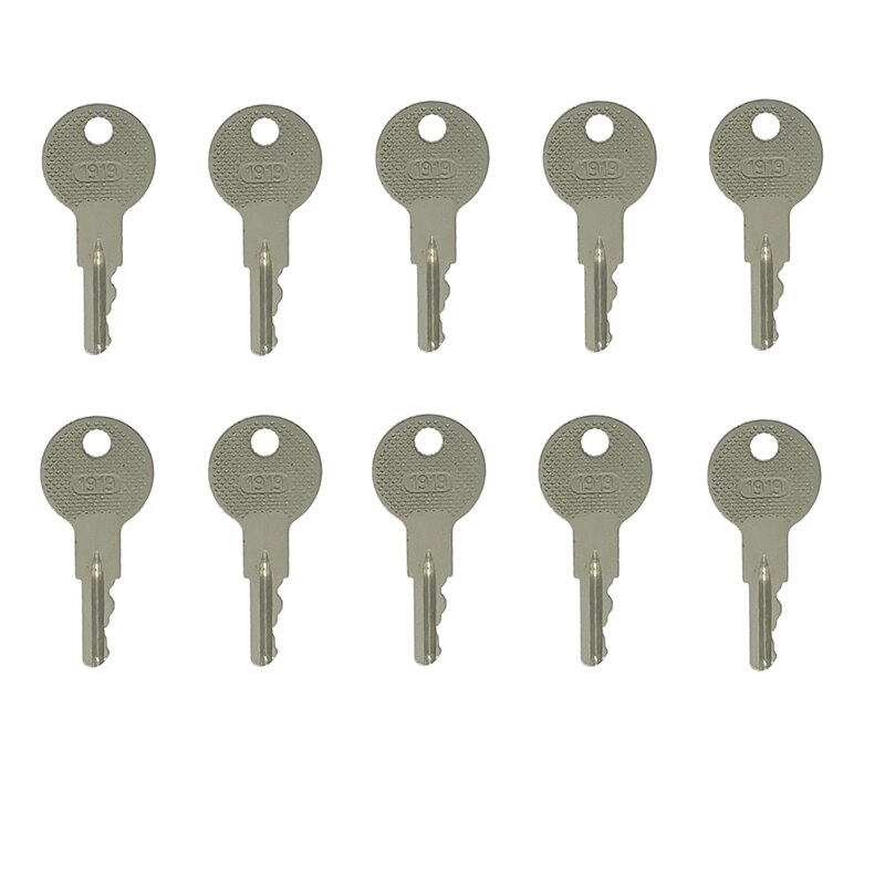 Clé de contact pour voiturette de Golf EZGO TXT, 1919, 10 pièces, pièce de rechange, compatible avec 1982