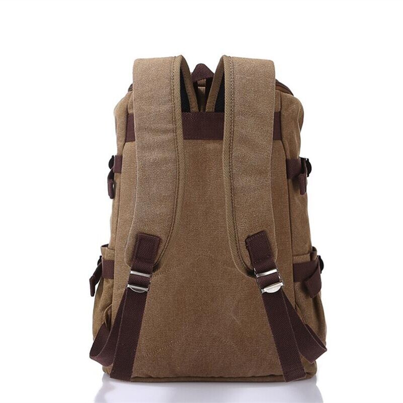 Men Backpack Vintage Casual Canvas Backpack School Bags For Male Men's Large Backpacks For Laptop Backpack