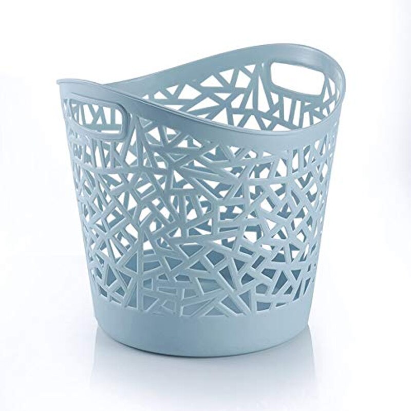 Panier à linge en plastique pour animaux domestiques, panier de rangement pour vêtements, jouets, vêtements sales: blue