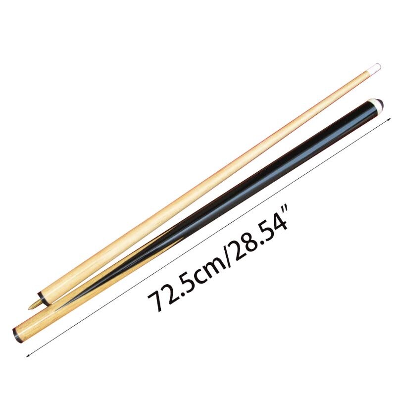 2 stk 145cm/57 tommer amerikansk snooker træ pool cue samle børn voksne hjem billard træning underholdende værktøj levering