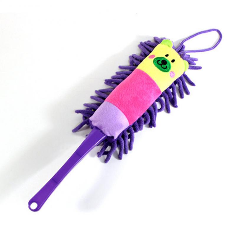 1X Microfiber Cleaning Duster Anti-Statische Feather Duster Cleaner Home Auto Borstel