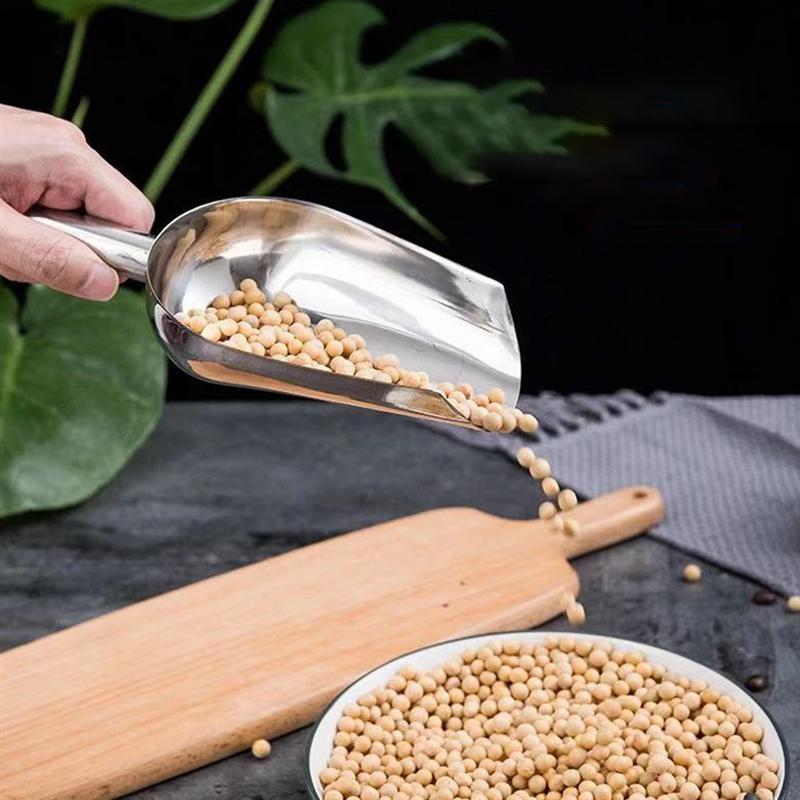 Paletta per farina da cucina in acciaio inossidabile