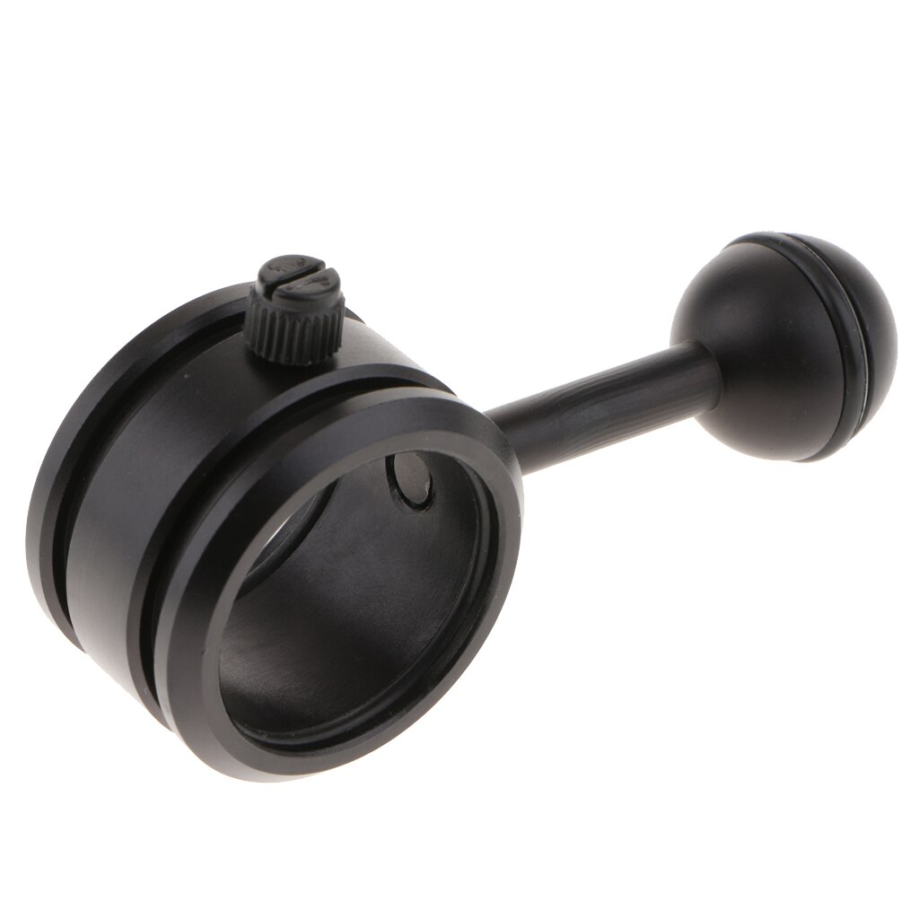 Metal Scuba Torch Flashlight Bracket Holder Mount for Underwater Photography