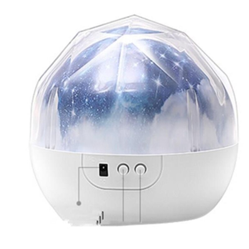 Sterrenhemel nachtlampje planeet ic projector led lamp kleurrijk draaien knipperende ster kinderen baby kerstmis: Default Title
