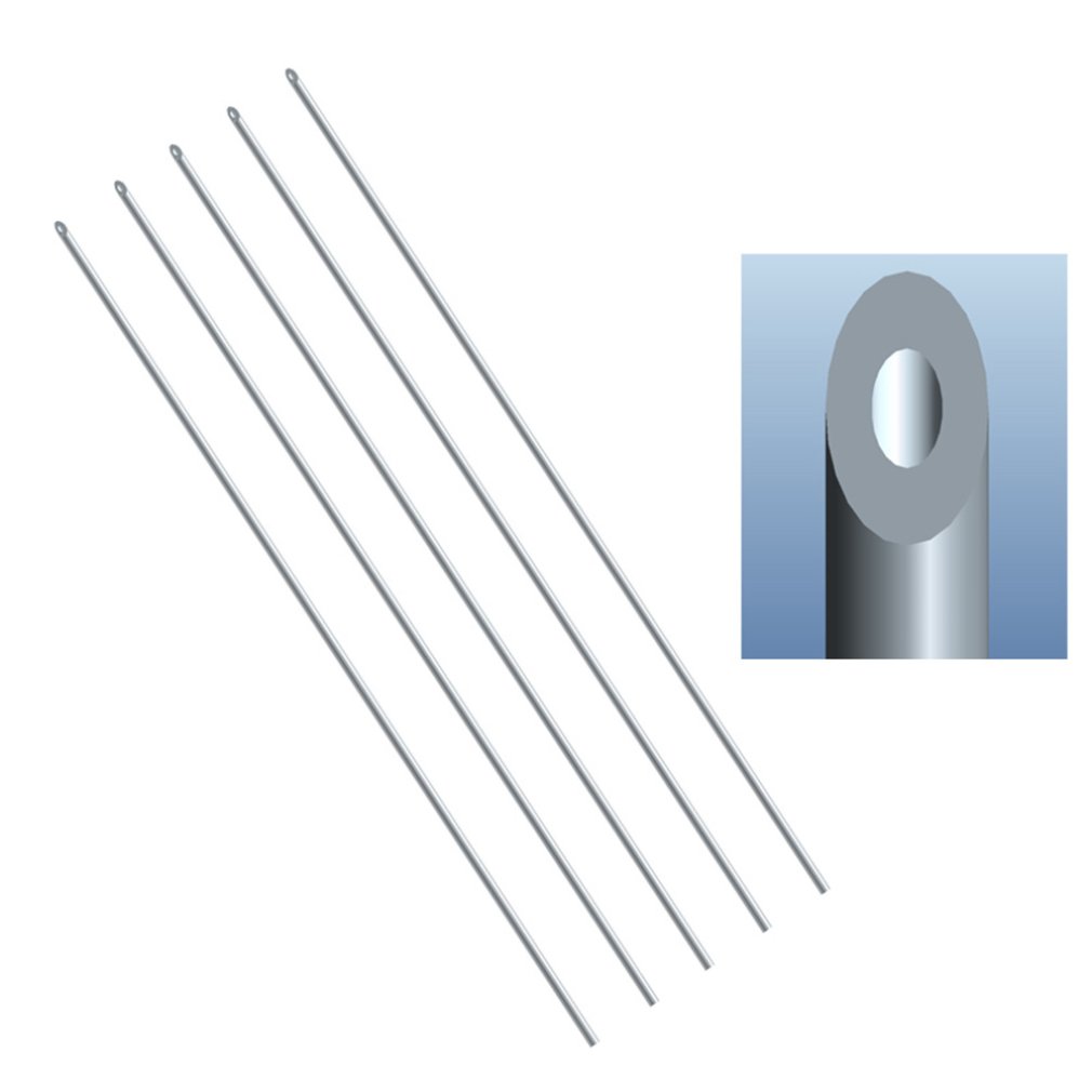Aiguille de hameçon pour ver de terre, rapide, en acier inoxydable, broches, hameçons à appât, 20cm