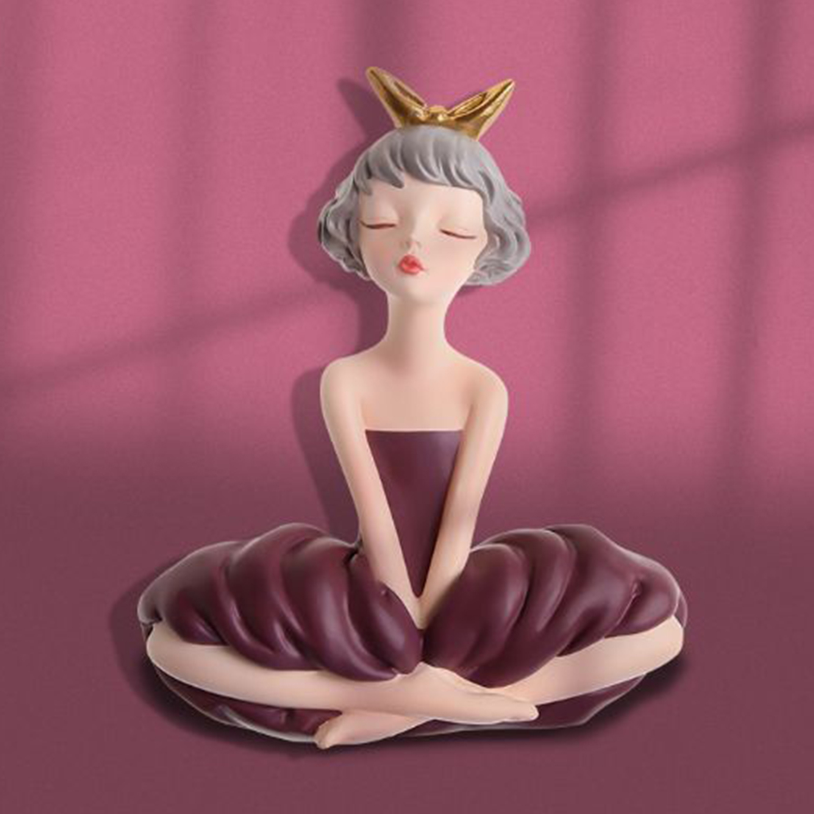 Socket Switch Stickers Decorative 3D Stereo Cartoon Girl Resin Home Decoration Modern Wall Switch Protection Accessories