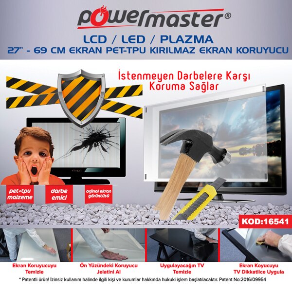 27 PET-TPU Onbreekbaar Screen Protector