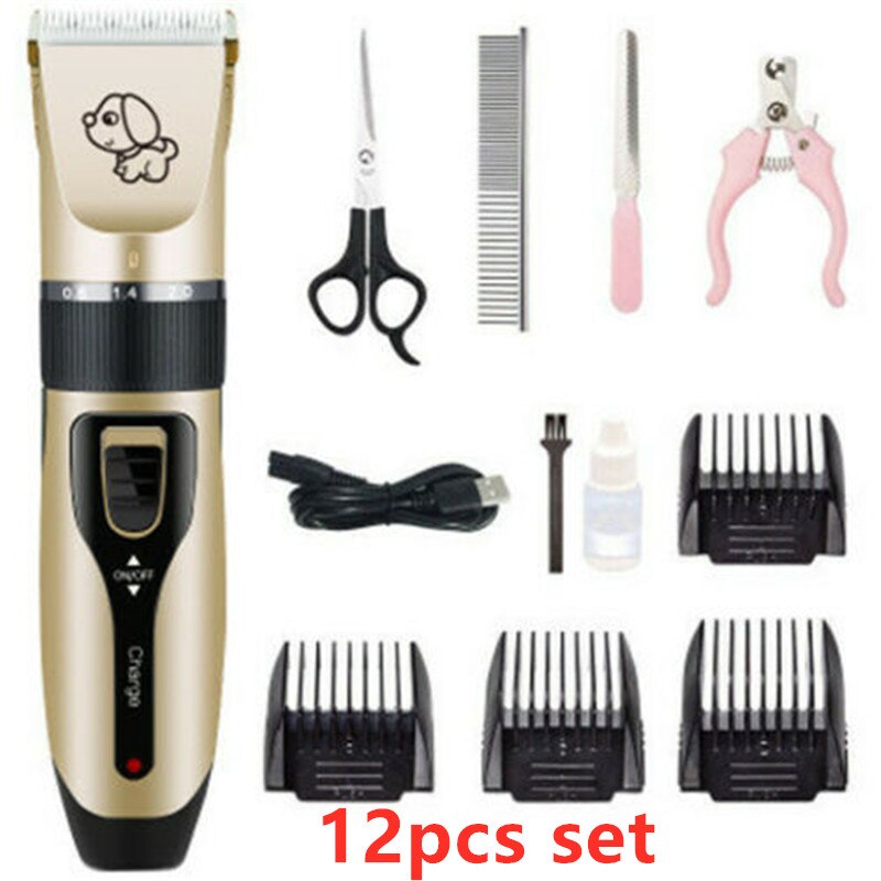 Profesjonalny zestaw robić pielęgnacji depilator zwierząt domowych kot domowy sierść psa trymer kliper elektryczne zestaw robić golenia maszynka robić strzyżenia