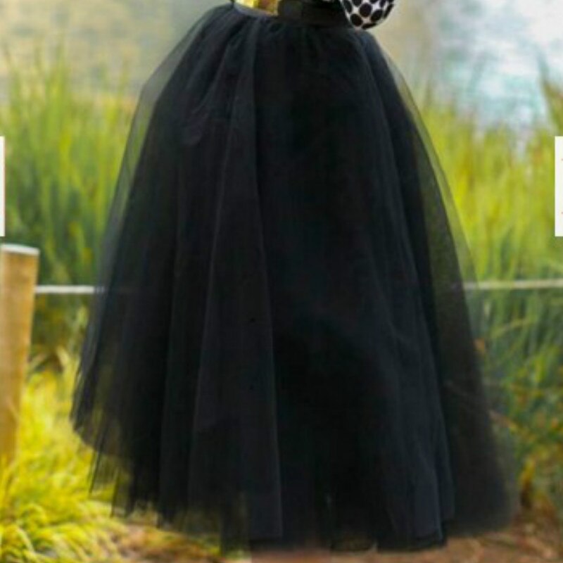 thumbnail image 2 of Handepo 9-Pack Adult Tutu Skirts - 5-Layer Tulle Skirts For Halloween, Dance, & Costume Parties 2 of 12