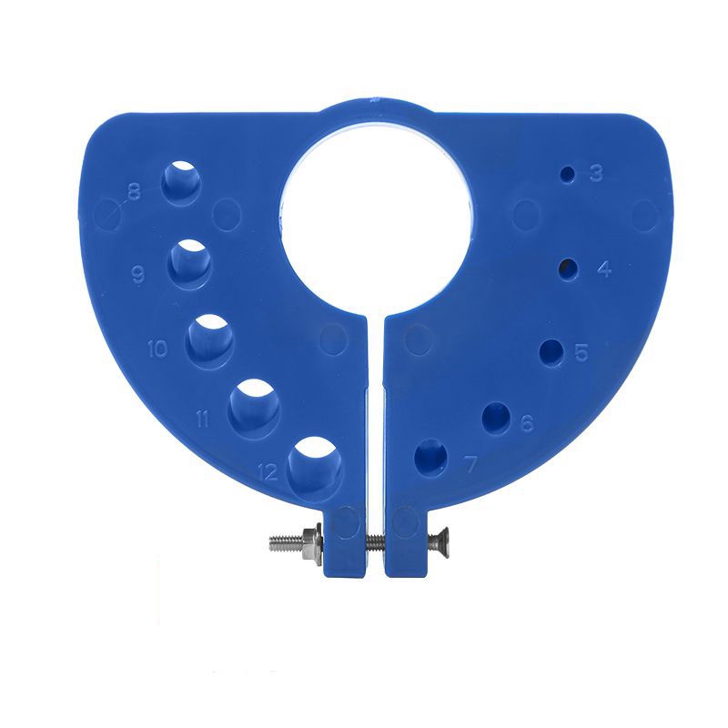 Broca de molienda multifuncional, afilador de cuchillos de perforación de impacto eléctrico, herramienta de molienda de ángulo de molienda multiusos: Azul