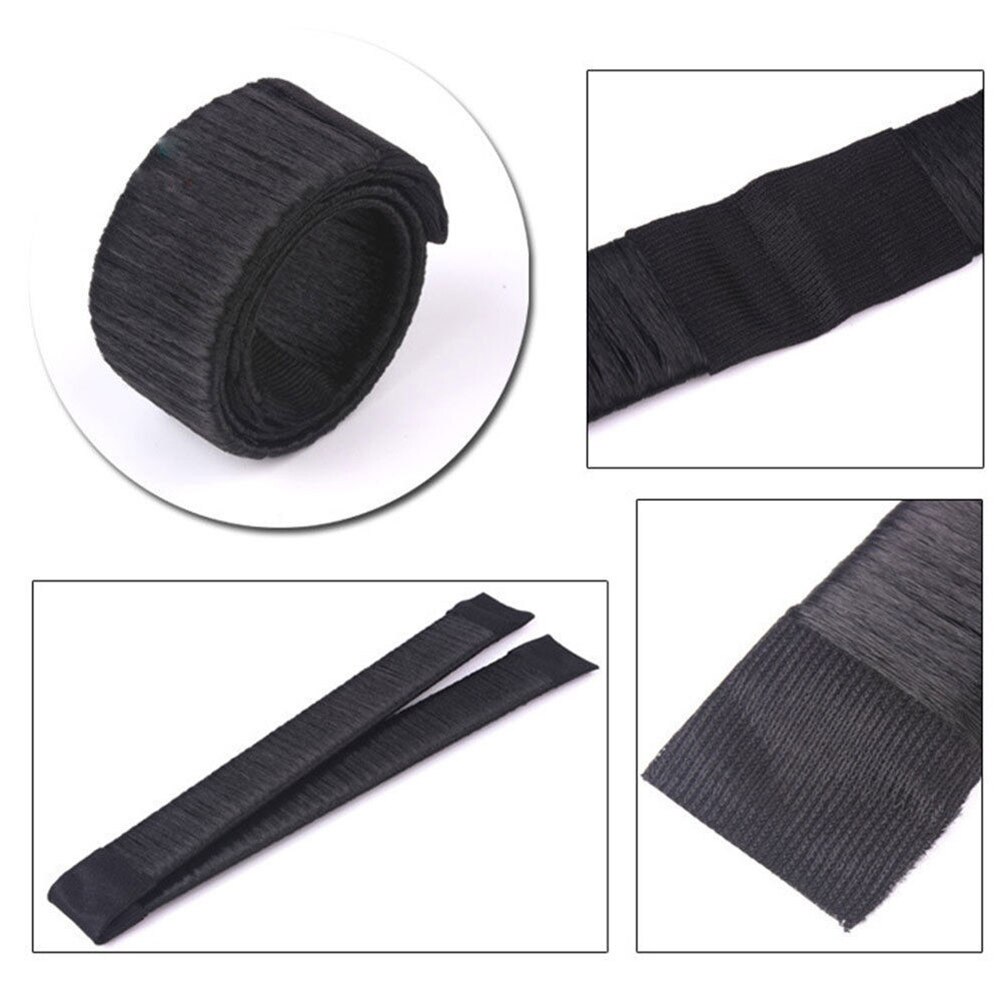 DIY Hair Accessories Synthetic Wig Donuts Bud Head Band Ball Braider Magic Tool Bun Maker Sweet French Dish Made Hair Band