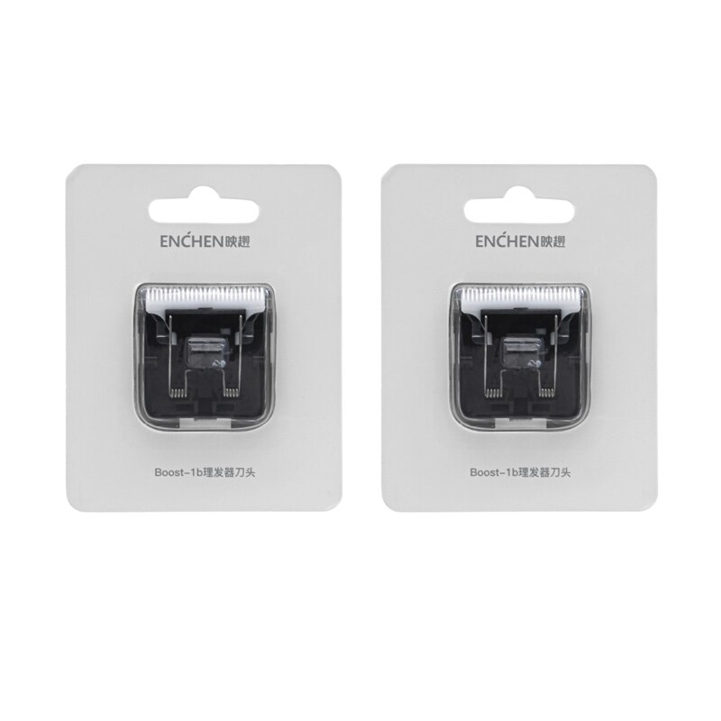 For Xiaomi Cutter Heads Enchen Electric Hair Trimmer Head Replacement Cutter Heads: 2pcs black head