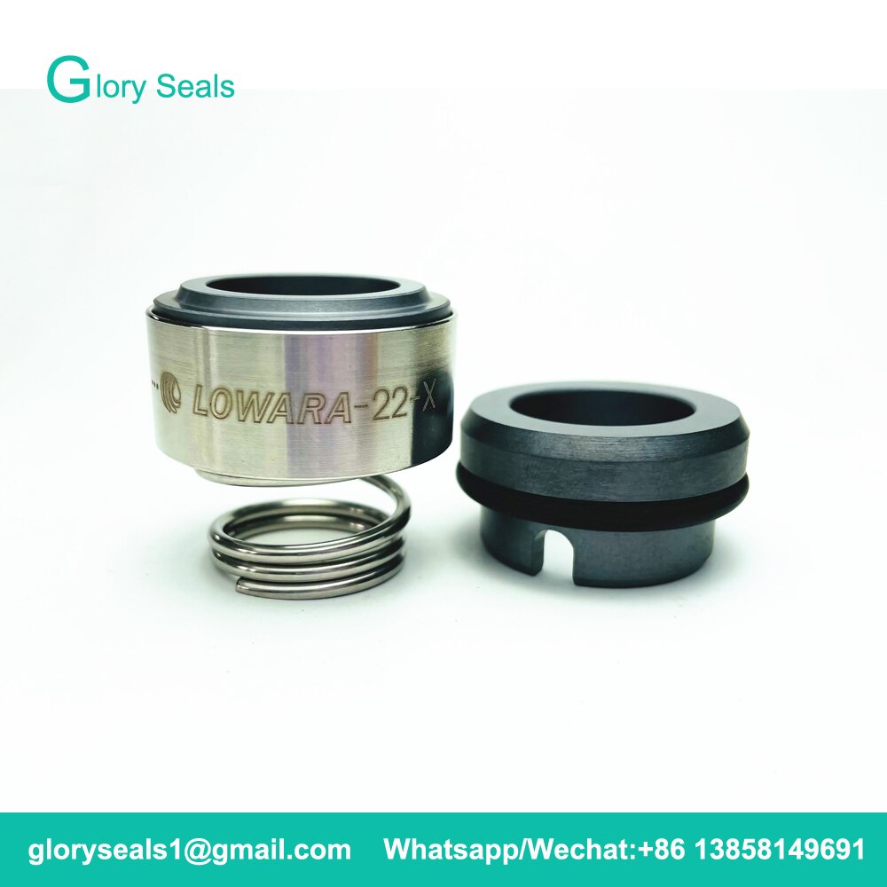 LOWARA-22-X Mechanical Seals Repalce Om Roten 5 Seal As Size 22Mm Met G9 Stationair Voor Lowara Pompen Materiaal Sic/Sic/Vit