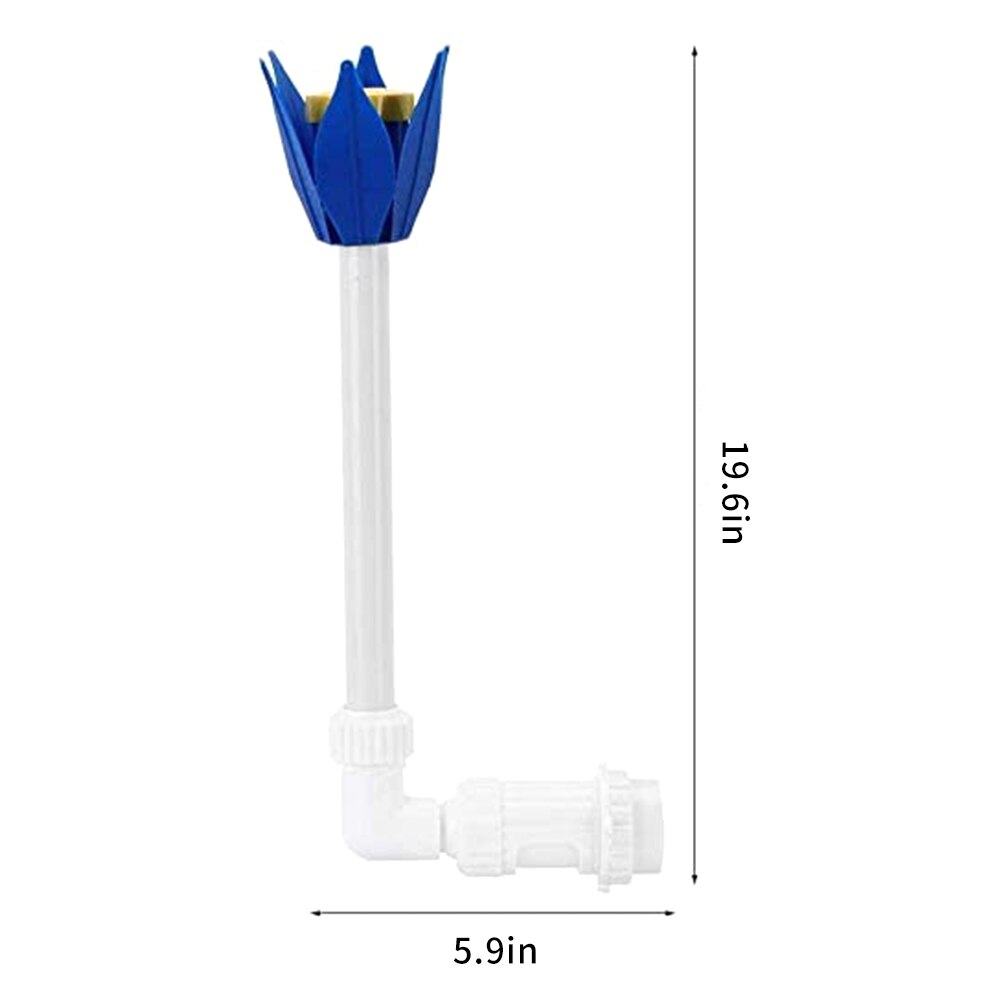 Mini Swimming Pool Waterfall Sprayer Fountain Jets Lotus Flower Nozzle Outdoor Garden Swimming Pool Accessories