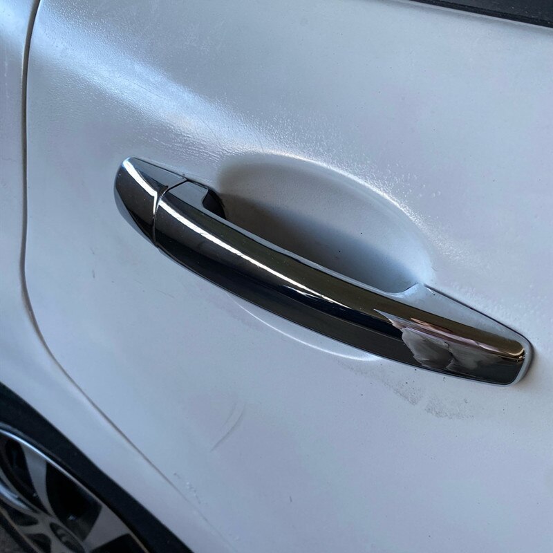 Garniture de poignée de porte en plastique chromé, accessoires pour citroën C3 MK2