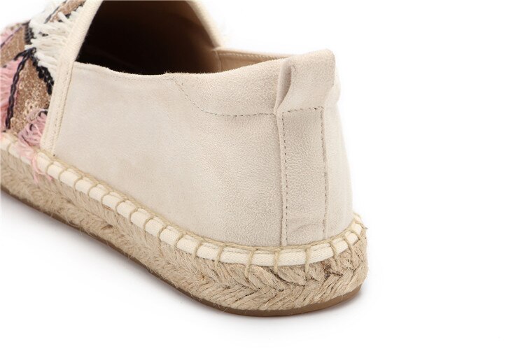 Spring flat espadrilles loafer,kvinner kjører loafers komfortable flate sko