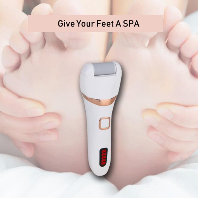 Elektryczna szlifierka robić stóp, urządzenie robić peelingu stóp, automatyczne złuszczanie odcisków, pedicure, narzędzie robić pedicure, akumulatorowe