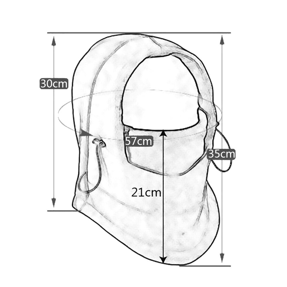 Motorcycle Bicycle Face Mask Thermal Fleece Balaclava Hood Police Swat Ski Bike Wind Winter Stopper Cs Mask Outdoor Warm