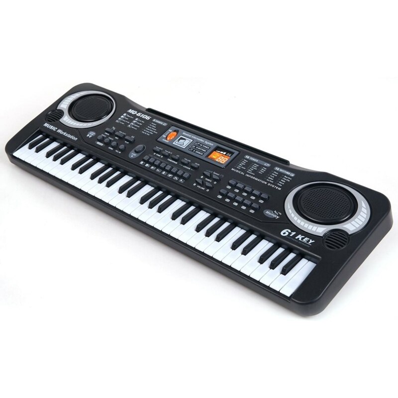 -61 tangenter digital musik elektronisk keyboard bord legetøj elektrisk klaver orgel til børn multifunktion og delikat