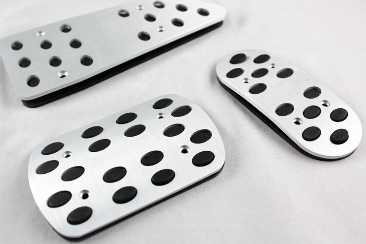Dee aluminium speeder bremse kobling fodstøtte pedaler pad til toyota auris avalon avensis corolla camry mirai at/mt bilmærkat