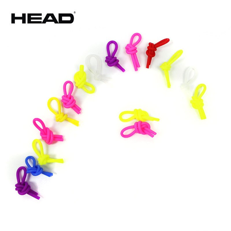 HEAD 10pcs/Lot Tennis Racket Vibration Dampener Tennis Damper Shock Absorber Knots For Tennis Training