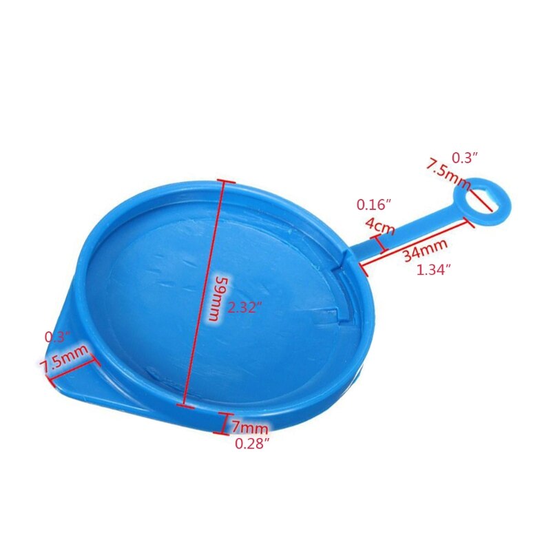 1pcs Car Windshield Washer Bottle Cap Small Ring Lid Cover 38513SB0961 W91F