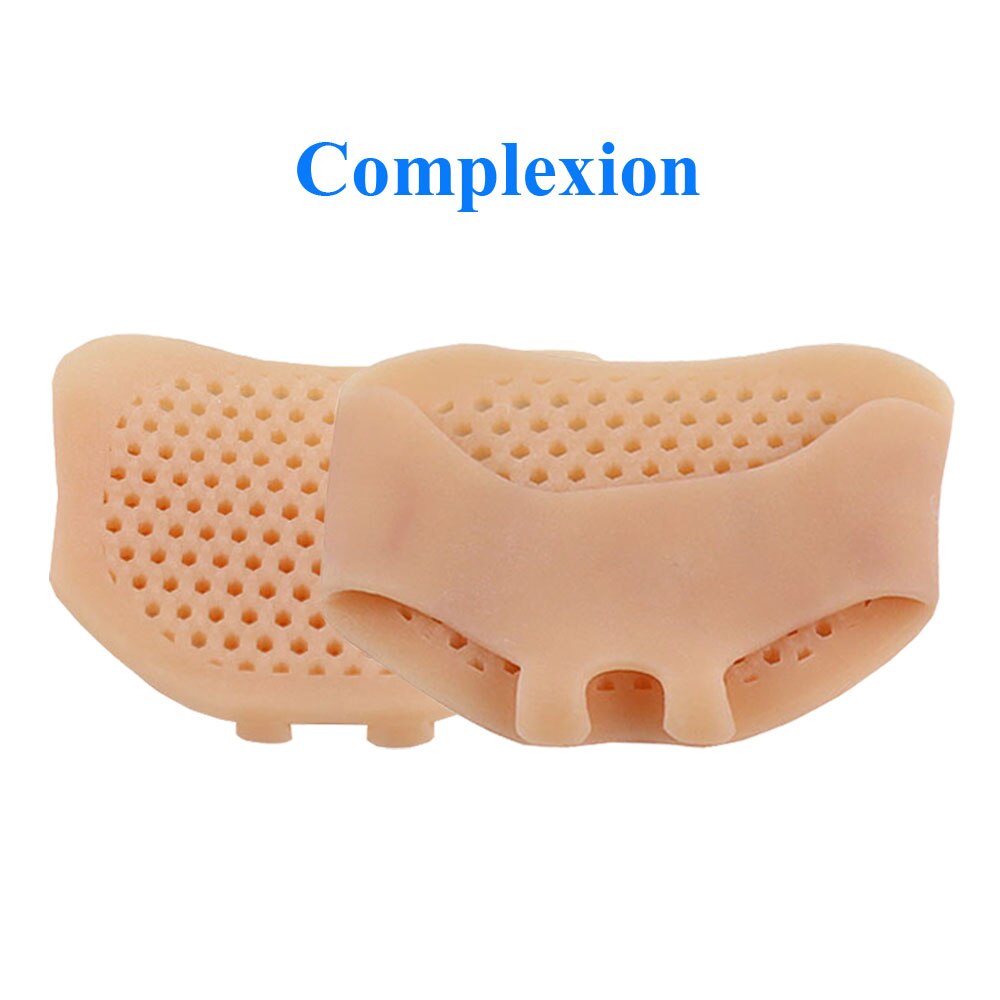 Plantillas para zapatos de tacón alto de mujer, almohadilla de Gel de silicona para el cuidado de los pies, alivia el dolor: Complexion