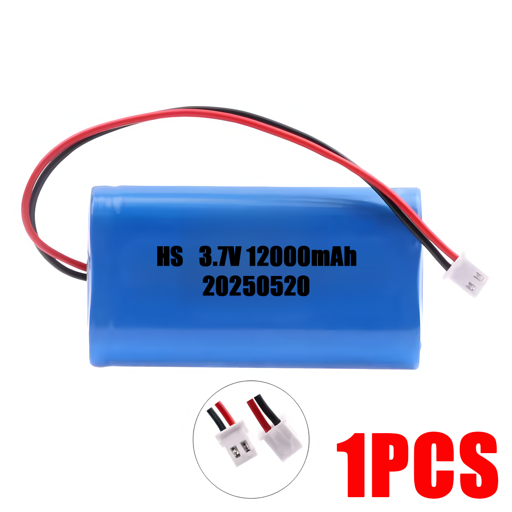 3.7V 3000mAh 18650 Lithium Battery Pack 18000mAh 12000mAh for Fishing LED Light Bluetooth Speaker Emergency DIY batteries: Pink