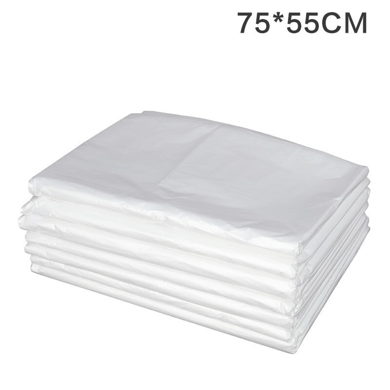 50Pcs Disposable Rabbit Cage Liner Plastic Bunny Cage Mat Film to Replace Diapers Universal Toilet Film For All Small Animals: 50pcs S