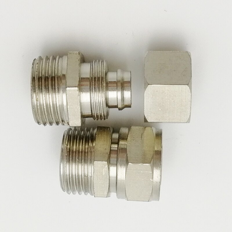 BSPT 10Pcs KLC4-M5,KLC6-M5,KLC4-01,KLC6-02,KLC8-01,KLC8-02,KLC12-01 Fittings Threaded Elbow Fitting Pneumatic Quick Connector