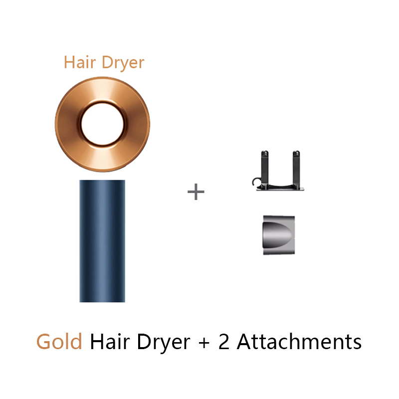 Ion Leafless Hairdryer Air Dry Electric Hair Dryer with Ionization Super Ionic Diffuser Blow Drier: Dark Khaki