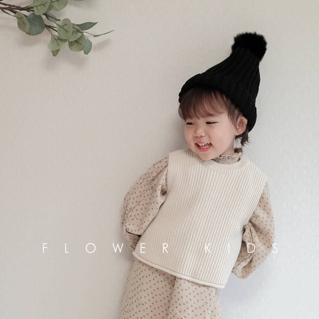 Spring Girls Knitted Vest Kids Korean Vests Children Vests