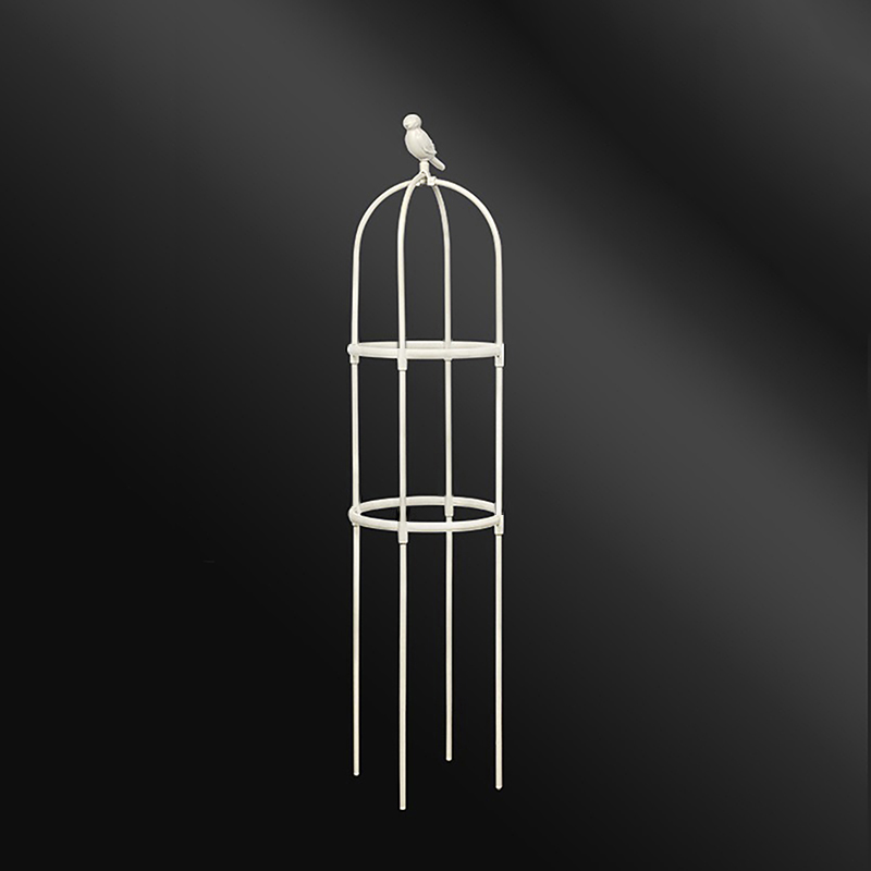 Tuinbouw Klimrek Roos Bloem Ijzeren Draad Lotus Bloem Beugel Plant Klimrek Trellis Steunstaaf: Goud