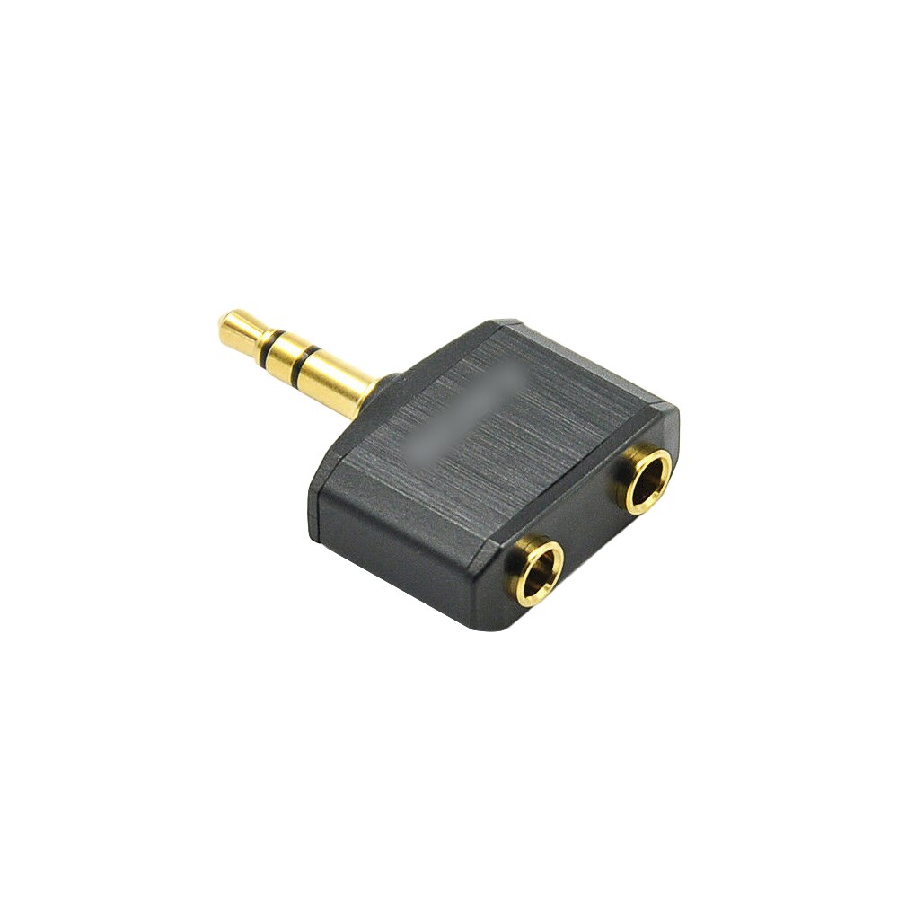 Original PC-232HS 3.5mm Audio 1 Point 2 Adapter For Sony Headset Stereo Mini Plug Aux One Point Two