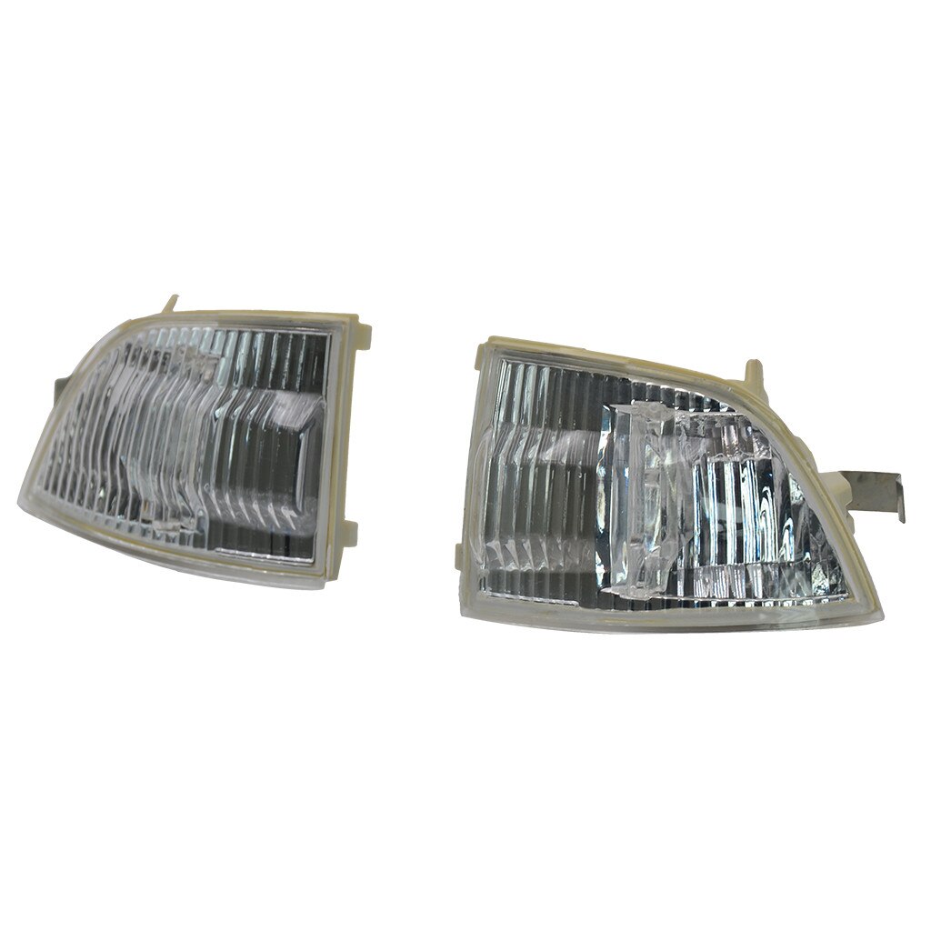 2 sida led blinkers blinkers täcker bil spegel indikator led blinkers ljus lock väska för ford  #py10