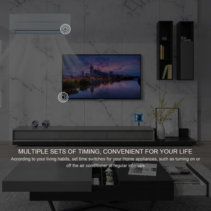 Broadlink RM4C Mini WiFi IR Remote Controller Smart Home Automation Compatible Alexa and Google Home Assistant