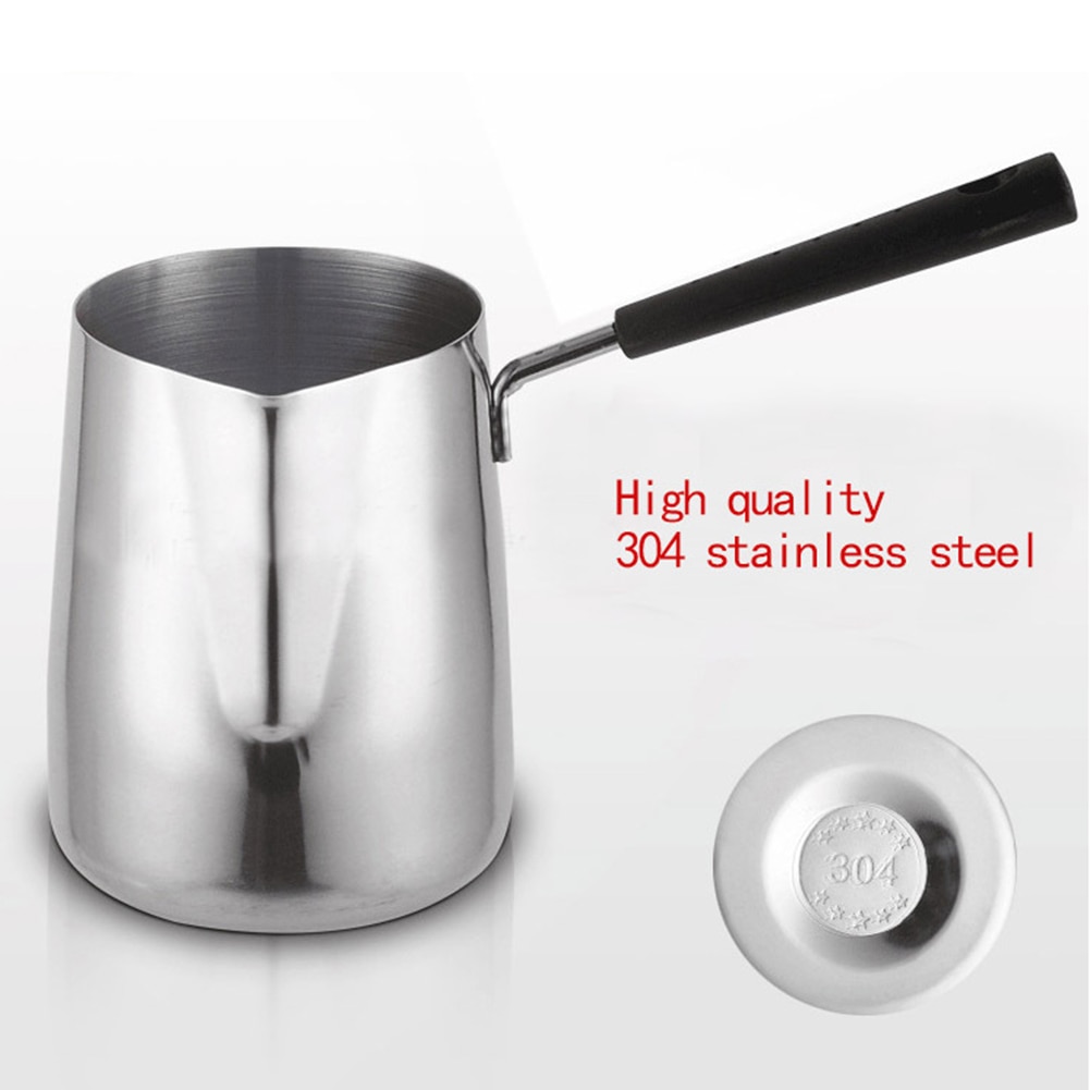Long Handle Wax Melting Pot Stainless Steel Wax Melting Pot DIY Scented Candle Soap Chocolate Melting Pot Candle Making Tools