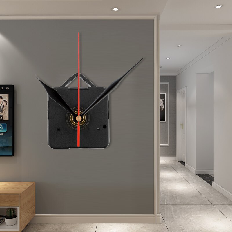 Wall Decor 3 X Hands Clock Movement Black And Red Hands DIY Home Decor DIY