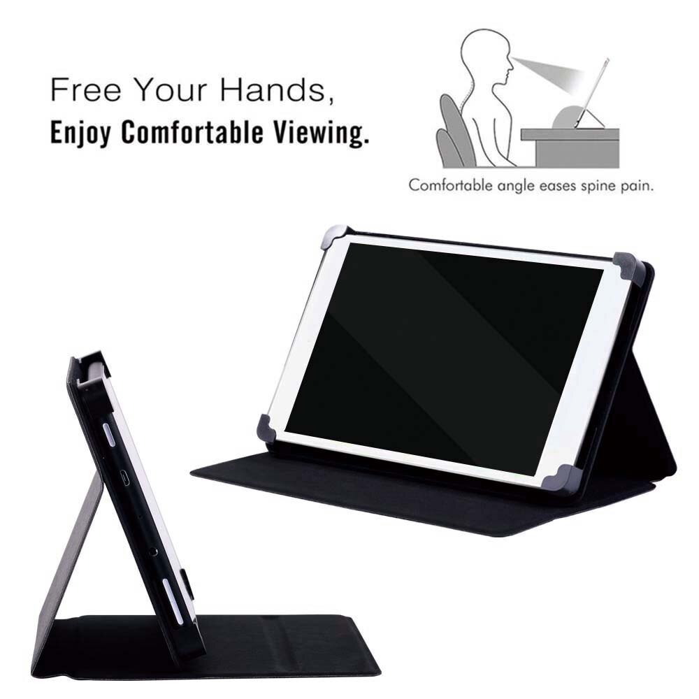 Funda de piel para tableta ARCHOS 101 Platinum/101b Oxygen/101e Neon/access 101 3g/101/101 S/T80/10,1 pulgadas + Stylus gratis
