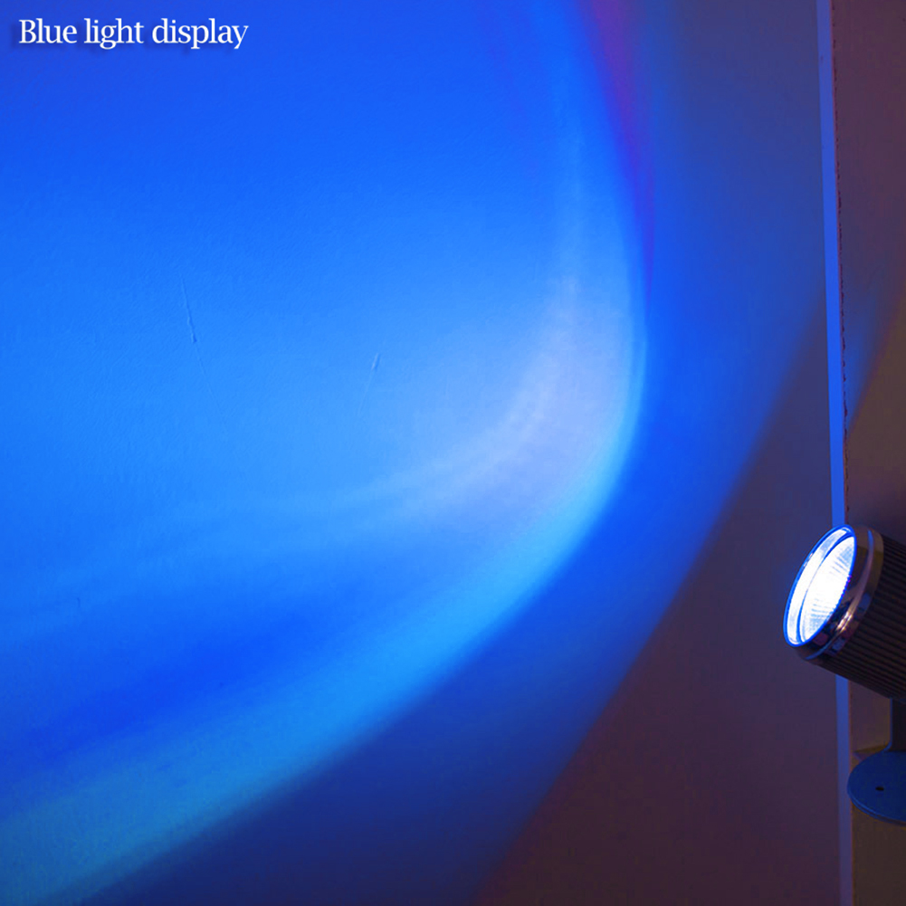 1w led feixe de luz fase efeito spotlight iluminação palco lâmpada para ktv dj barra discoteca iluminação leve flash led palco spotlight: Blue