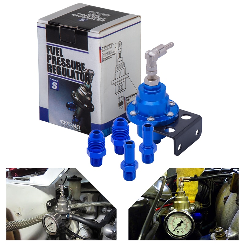 Hoge Druk Universele Verstelbare Fuel Pressure Regulator Tomei Type Met Originele Verpakking En Instructies FPR-012