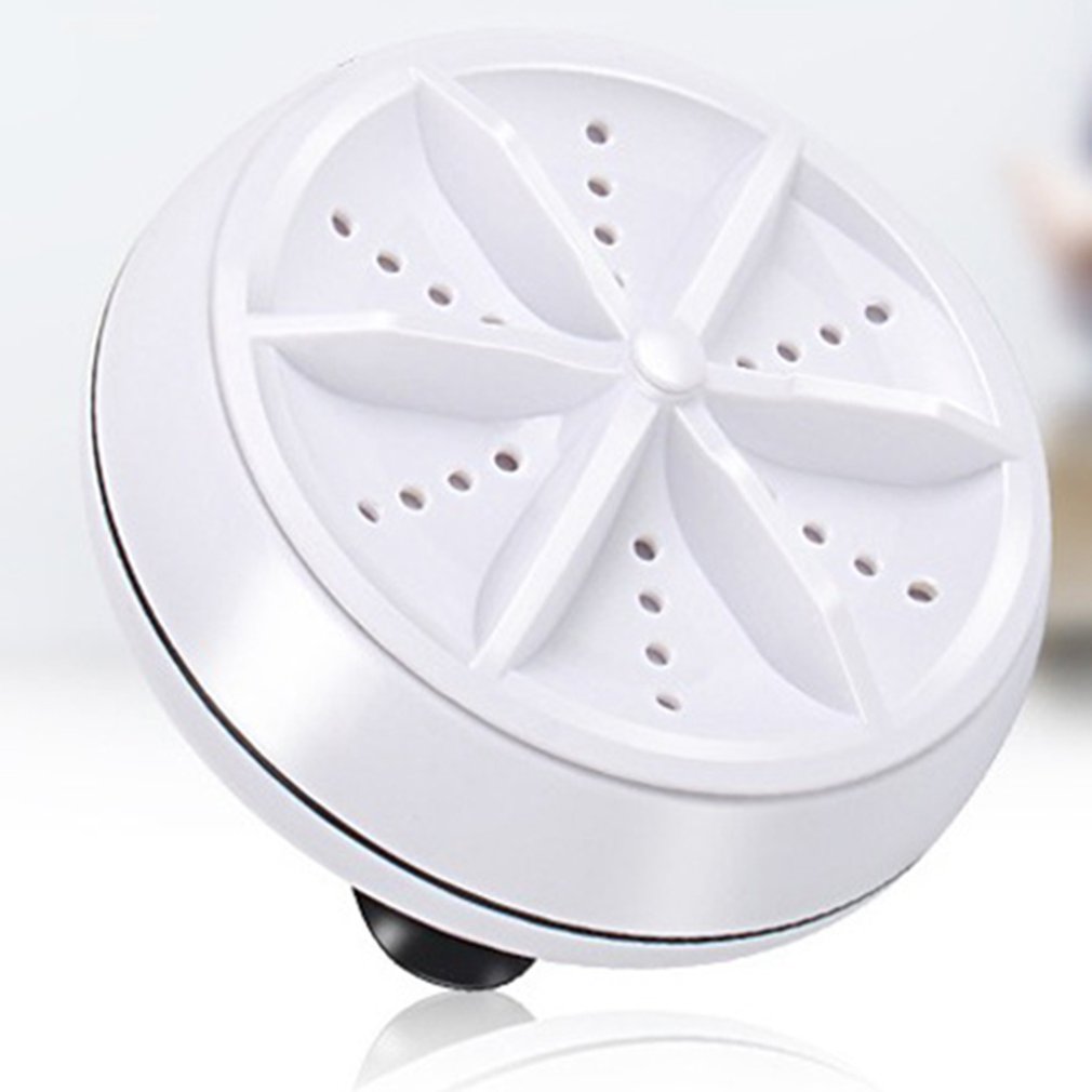 Mini Ultrasone Wasmachine 3-In-1 Multifunctionele Turbo Roterende Wasmachine Ultrasound Circulatie Schoonmaken: Default Title