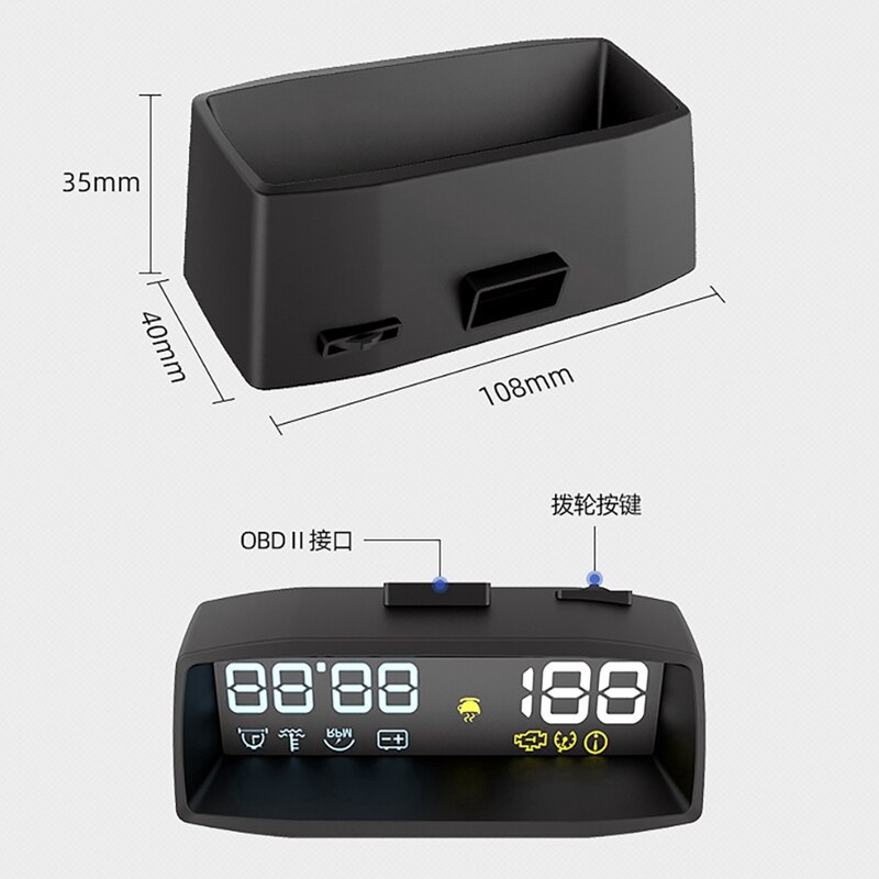Universal Head Up Display Car HUD Display Car HD S... – Grandado