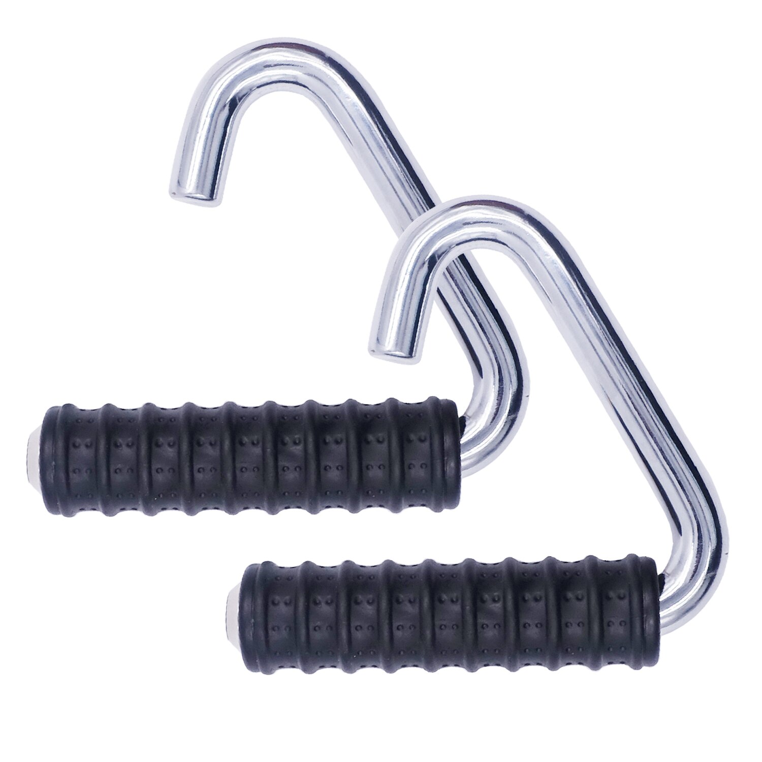Heavy Duty Pull Up Training Metal Handles for Gym Home Strength Workout Weightlifting Resistance Bands Handle Fitness Equipment: 1pair