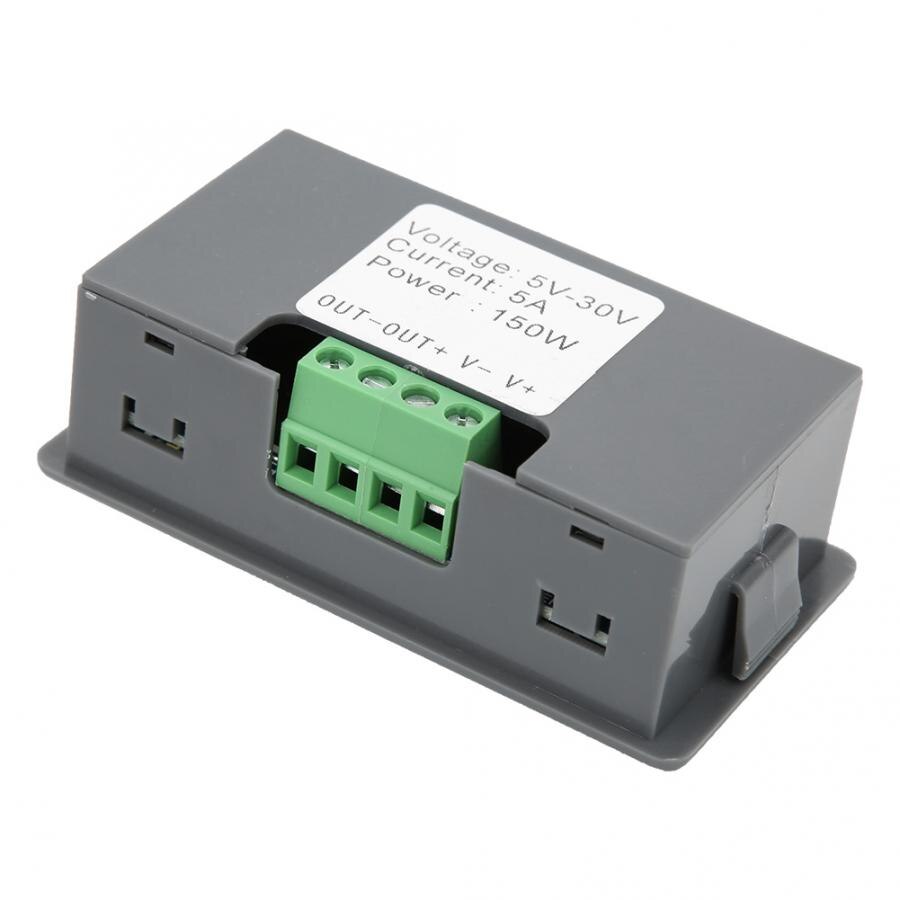 5V 12V 24V Dc Motor Controller Pwm Motor Speed Regulator Led Licht Dimmer Digitale Display Encoder