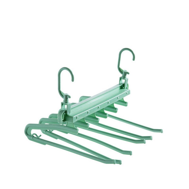 Opvouwbare Broek Rack Planken Multifunctionele Broek Hangers Ruimtebesparend Multi Broek Hanger: 5