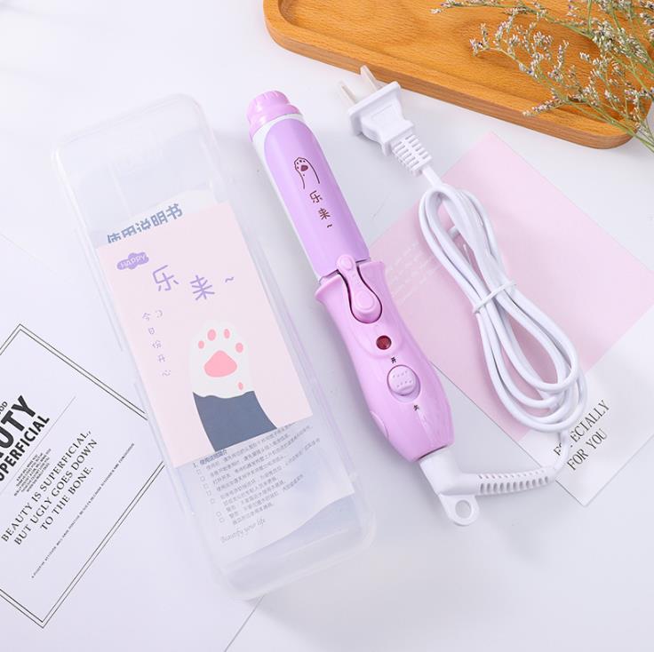 2 in 1 cartoon rol stijltang dual-use kapper dames student haar stijltang krultang draagbare elektrische spalk krultang: 09