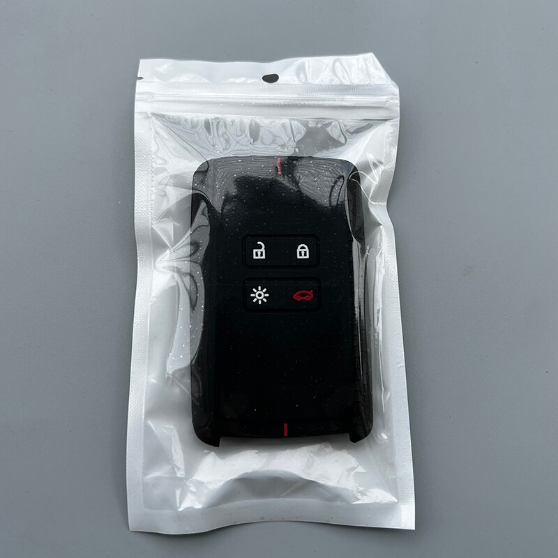 Silicone Car Key Cover Case for Renault Captur Megane Clio Zoe Koleos Talisman Espace Scenic 4 Arkana Dacia Sandero Card Key