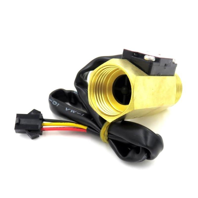 Turbinen-Durchflussmesser DN50 G2″ – 10–200 L/min, Hall-Sensor, 4,5–12 V DC – Für Warmwasserbereiter & Wasseraufbereitung